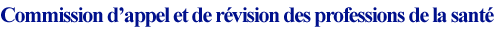 Health Professions Appeal and Review Board